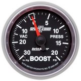 Autometer Sport-Comp II 52mm 30 In Hg/20 psi Mechanical Vacuum/Boost Gauge thumbnail 3