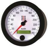 Autometer Stack Instruments 88MM 0-260 KM/H Programmable Speedometer - White thumbnail 9
