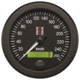 Autometer Stack 88mm 0-260 KM/H Electronic Speedometer - Black thumbnail 1