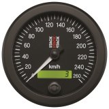 Autometer Stack 88mm 0-260 KM/H Electronic Speedometer - Black thumbnail 2