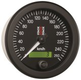 Autometer Stack 88mm 0-260 KM/H Electronic Speedometer - Black thumbnail 9
