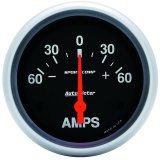 Autometer 2-5/8in Electric 60-0-60 Amps Ammeter thumbnail 3