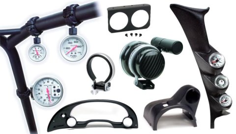 Autometer 51-52 Chevy Car Billet Dash Insert Adapter thumbnail 2