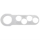 Autometer 53-54 Chevy Car Billet Dash Panel thumbnail 1