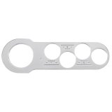 Autometer 53-54 Chevy Car Billet Dash Panel thumbnail 2