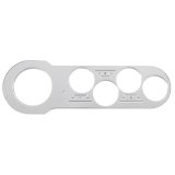 Autometer 53-54 Chevy Car Billet Dash Panel thumbnail 3