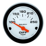 Autometer Phantom 52mm 2 Diff Temp. 100-250F Electronic Gauge Kit thumbnail 3