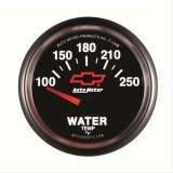 Autometer GM Bowtie Black 2-1/16in 100-250 F Pedestal Electronic Water Temp Gauge thumbnail 4