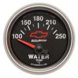 Autometer GM Bowtie Black 2-1/16in 100-250 F Pedestal Electronic Water Temp Gauge thumbnail 8