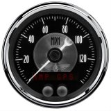 Autometer Prestige Series Black 3-3/8in Electrical 140mph thumbnail 1