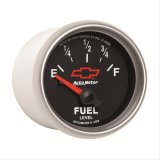 Autometer GM Bowtie Black 2-1/16 Fuel Level, 0-90 , Air-Core 8-18V thumbnail 5