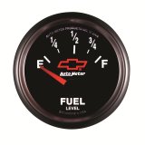 Autometer GM Bowtie Black 2-1/16 Fuel Level, 0-90 , Air-Core 8-18V thumbnail 9