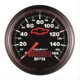 Autometer Speedometer 3-3/8in, 0-160 MPH, Elec. Programmable - Bowtie Black thumbnail 1