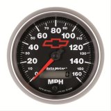 Autometer Speedometer 3-3/8in, 0-160 MPH, Elec. Programmable - Bowtie Black thumbnail 2