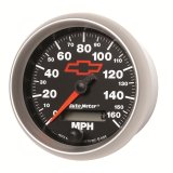 Autometer Speedometer 3-3/8in, 0-160 MPH, Elec. Programmable - Bowtie Black thumbnail 7
