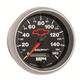 Autometer Speedometer 3-3/8in, 0-160 MPH, Elec. Programmable - Bowtie Black thumbnail 8