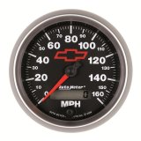 Autometer Speedometer 3-3/8in, 0-160 MPH, Elec. Programmable - Bowtie Black thumbnail 9