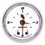 Autometer C2 2-1/6in 12 Hour Analog Clock Gauge thumbnail 2