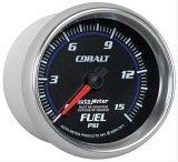 Autometer Cobalt 2-5/8in Mechanical Fuel Pressure Gauge 0-15 PSI thumbnail 3