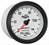 Autometer Phantom II 2-5/8in 0-15PSI Mechanical Fuel Pressure Gauge thumbnail 3