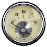 Autometer Prestige Antique Ivory Series 2-1/16in 100-250 Deg F Electric Water Temp Gauge thumbnail 3
