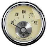 Autometer Prestige Antique Ivory Series 2-1/16in 100-250 Deg F Electric Water Temp Gauge thumbnail 4