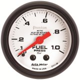 Autometer Phantom 2-1/16in 0-1.0 Bar Mechanical Fuel Pressure Gauge thumbnail 4
