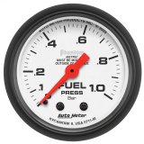 Autometer Phantom 2-1/16in 0-1.0 Bar Mechanical Fuel Pressure Gauge thumbnail 5