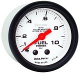 Autometer Phantom 2-1/16in 0-1.0 Bar Mechanical Fuel Pressure Gauge thumbnail 6