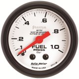 Autometer Phantom 2-1/16in 0-1.0 Bar Mechanical Fuel Pressure Gauge thumbnail 8