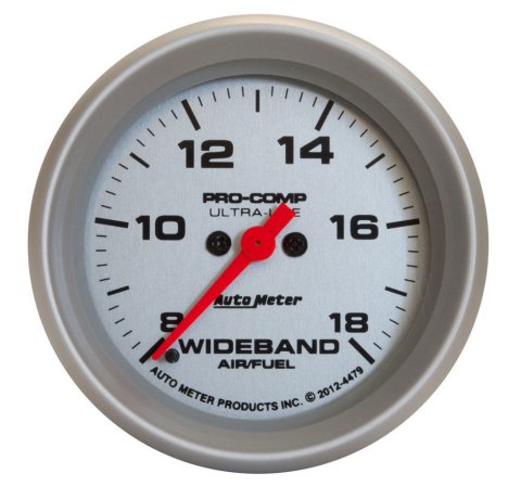 Autometer Ultra-Lite 2-5/8in Wideband Air/Fuel Ratio Analog (8:1-18:1 AFR) thumbnail 8