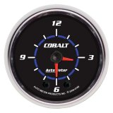 Autometer Cobalt 2-1/16in 12 Hour Analog Clock thumbnail 2