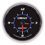 Autometer Cobalt 2-1/16in 12 Hour Analog Clock thumbnail 3