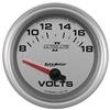 Autometer Ultra-Lite II 2-5/8in 18V Electric Voltmeter Gauge thumbnail 6