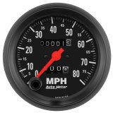 Autometer Z Series 3-3/8in Mechanical 0-80mph Speedometer Gauge thumbnail 2