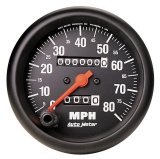 Autometer Z Series 3-3/8in Mechanical 0-80mph Speedometer Gauge thumbnail 4