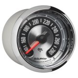 Autometer American Muscle 2-1/16in Full Sweep Electric Digital Stepper 140-280 Deg F Oil Temp Gauge thumbnail 7