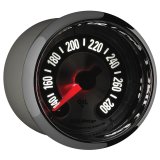 Autometer American Muscle 2-1/16in Full Sweep Electric Digital Stepper 140-280 Deg F Oil Temp Gauge thumbnail 9