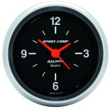 Autometer 2-5/8in 12 Hour Analog Clock Gauge thumbnail 2