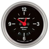 Autometer 2-5/8in 12 Hour Analog Clock Gauge thumbnail 3