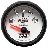 Autometer Phantom II 2-1/16in 240E - 33F OHM Electric Fuel Level Gauge thumbnail 1