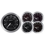 Autometer Chrono 3-3/8in & 2-1/16in Electronic Speedometer Gauge Kit - 5 Piece thumbnail 2