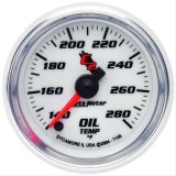 Autometer C2 52mm 140 - 280 Deg. F Electronic Oil Temp Gauge thumbnail 1