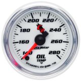 Autometer C2 52mm 140 - 280 Deg. F Electronic Oil Temp Gauge thumbnail 4