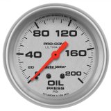 Autometer Ultra-Lite 2 5/8in Mechanical 200 PSI Oil Pressure Gauge thumbnail 1