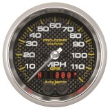 Autometer Marine Carbon Fiber Ultra-Lite 3-3/8in 120MPH GPS Speedometer Gauge thumbnail 9