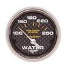 Autometer Marine Carbon Fiber Ultra-Lite 2-1/16in 100-250 Degrees Electric Water Temperature Gauge thumbnail 6