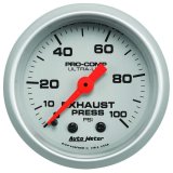 Autometer Ultra-Lite 52mm 0-100 PSI Mechanical Exhaust Pressure Gauge thumbnail 8