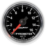Autometer GS 0-1600 degree F Full Sweep Electronic Pyrometer Gauge thumbnail 2