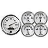 Autometer Old Tyme White II 5 Piece Kit (Elec Speed/Oil Press/Water Temp/Volt/Fuel Level) thumbnail 6